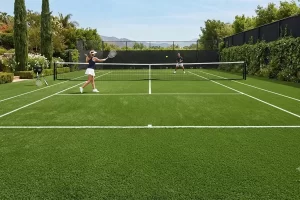 Tennis courts